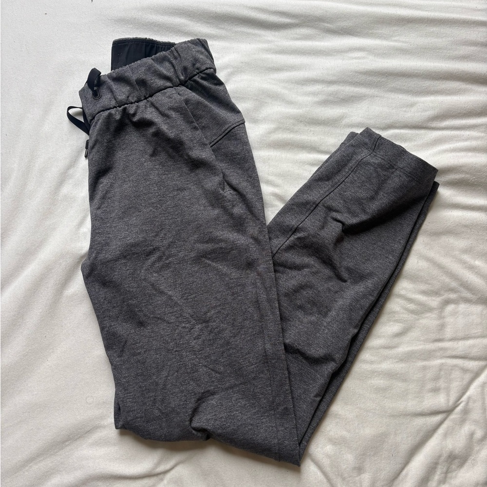 Lululemon Charcoal Gray Drawstring Jogger Pants